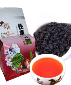 50g Chinesischer Handgebrannter Schwarzer Oolong Tea Mit Intensivem Geschmack Natürliches Kräutergetränk Halbfermentierter Oolong Tee Ohne Zusatzstoffe Loser Chinesischer Tee (1pc)