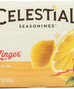 CELESTIAL SEASONINGS HERB Tea,Lemon Zinger, 20 Bag