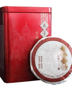 150g Menghai Dayi Reifer Pu-Erh-Tee-Kuchen Wu Zi Deng Ke Reifer Puer-Tee (150g)