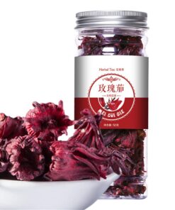 Chinesischer Kräutertee Blumen-Früchtetee Rosentee Konservierte goldene Seidenchrysantheme Abgefüllt Neuer Dufttee Gesundheitswesen Blumentee Gesundes grünes Essen (50g Roselle)