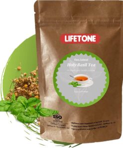 LIFETONE TEA Heiliges Basilikum Tulsi Kräutertee Anti Alterung, Stress Relief, 20 Teebeutel