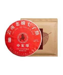 Premium Menghai Alter Baum Reifer Tee, Schwarzer Tee 357g Yunnan Bulang Berg Alter Baum Kuchentee