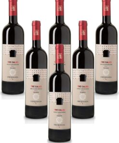 Italienischer Rotwein treCalici Orcia San Giovese DOC Riserva Trequanda Rossi (6 flaschen 75 cl.)