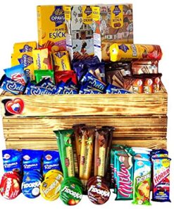 Tschechische Waffeln Set - Tschechische Republik Original Geschenk Waffeln - Czechia Food Box groß