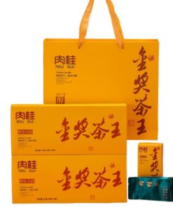 Goldprämierter Felsentee Oolong-Tee - 50g / Karton Premium Rougui Oolong Tee - Einzeln Verpackt (100g (50g * 2 Schachteln))