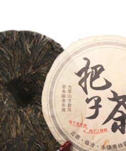 400g Yongde Großer Schneeberg Bazi Handle Pu'er Roher Puer-Tee-Kuchen 2018 Pu-erh-Tee