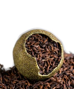 250g-500g Yunnan-zertifizierter reifer Puerh-Tee Chenpi Puer Loser Blattschalen-Schwarztee (250g)