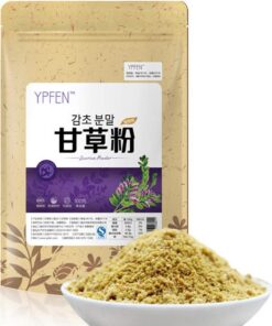 HELLOYOUNG 100g Grünes Fein Gemahlenes Süßholzpulver Nach Alten Methoden Kräutersüßholz Kräutertee Dufttee Blütentee Grünes Lebensmittel Zur Linderung Von Hitze Und Zur Entgiftung Kräuteraufguss