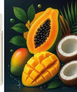 Island Papaya Cream - Papaya Mango Kokos Aroma Konzentrat - Vegan - Sasami - 10ml