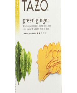 Tazo Tees, Green Ginger, Grüner Tee, 20 Filterbeutel, 1,5 Unzen (44 g)