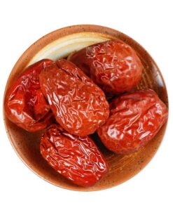 Datteltee Mit Dickflüssigem Süßem Fruchtfleisch Dazao-Kräutertee Qi-Stärkender Dufttee Chinesische Rote Jujube-Frucht Natürlicher Snack Zutat Für Nahrhafte Suppen Mit Roten Datteln (50g)