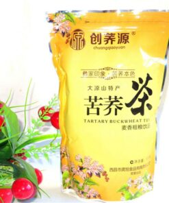 Premium Schwarzer Buchweizentee Schwarzer tatarischer Buchweizen Voller chinesischer Tee 500g