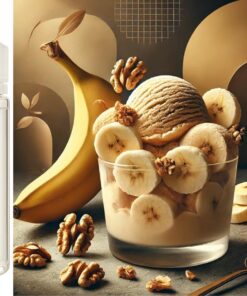 Banane Walnuss Eiscreme Eis Aroma Konzentrat - Vegan - Sasami - 10ml