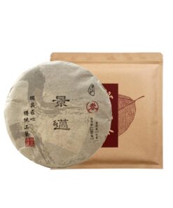 Uralter Baum Tee Yunnan Orchideen-Duft Pu'er-Teekuchen 200g Jingmai Roher Pu'er Tee