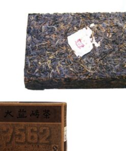Ziegel Uralter Baum Reifer Puer Tee Ziegel 7562 YunnanMenghai Dayi Pu-erh Tee 250g