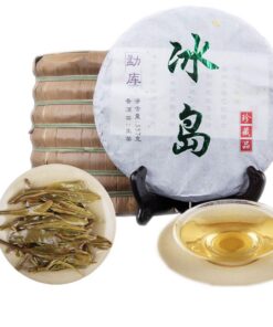 Chinesischer Pu'er Tee 357g （0,787LB） Roher Puer Tee Grüner Tee MengKu BingDao Alte Bäume Pu Erh Tee Gesundheitswesen Pu er Tee