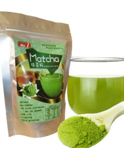 Natürlicher Bio Matcha Grüntee 80g (0.176LB) Pulver Schlankheitstee Makeup Tee Matcha Tee Chinesischer Tee Roher Tee Sheng Cha FettabbauteeGrüner Fettabbautee
