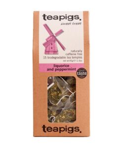 Teapigs Liquorice Peppermint Tea 15 Teabags (Pack Of 2, Total 30 Teabags)