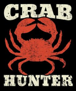 Crab Hunter: Seafood Notebook to Write in, 6x9, Lined, 120 Pages Journal