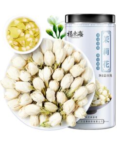 Premium getrocknete Jasminknospen Kräutertee Stark duftender reiner Jasmintee 50g Blumentee