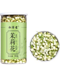 Natürlicher Kräutertee Gesunder Tee - 1,76oz Premium Jasmintee 50g Jasminblüte Getrocknete weiße Jasminknospen
