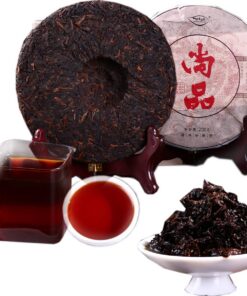 Chinesischer Pu'er Tee 200g） 0.44LB） Reifer Puer Tee Schwarzer Tee Shangpin Pu'er Tee Gekochter Tee Alte Bäume Pu erh Tee Gesundheitswesen Pu er Tee Gesunder Puerh Tee