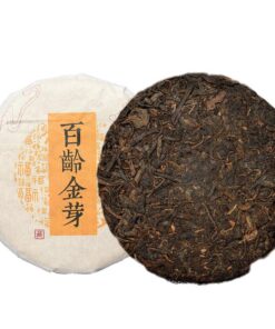 100g Yunnan Bailing Golden Bud gekochter Kuchen Pu-Erh-Tee gekochter Teekuchen