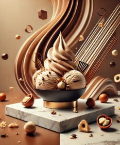 Nougat Eiscreme Eis Aroma Konzentrat - Vegan - Sasami - 100ml