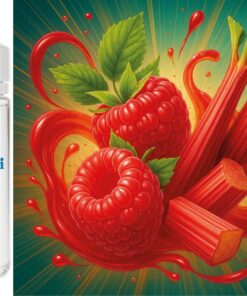 Rhuby Rosé - Himbeer-Rhabarber Aroma Konzentrat - Vegan - Sasami - 10ml