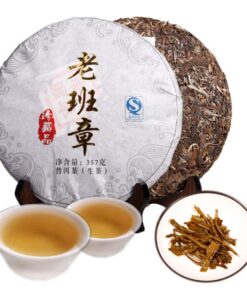 Chinesischer Pu'er Tee 357g （0,787LB） Roher Puer Tee Grüner Tee Alter Banzhang Alte Bäume Pu erh Tee Gesundheitswesen Pu er Tee Grün Gut