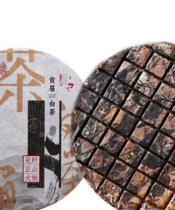 200g Top Yunnan Alter weißer Tee Gesundes Getränk zum Abnehmen Weißer Teekuchen mit großen Blättern