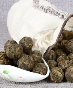 Yunnan Goldenes Blatt Pu'er Roher Tee (Longzhu), Gereifter Und Haltbarer Alter Tee Mit Reichhaltigem Duft 500g/17.64oz