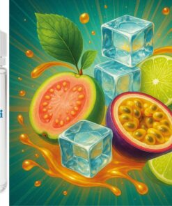 Guava Chill Wave - Guave Maracuja Limette Ice Aroma Konzentrat - Vegan - Sasami - 10ml