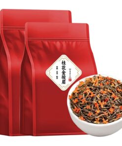Osmanthus Jinjunmei Honig Aroma Schwarzer Tee Vom Wuyishan Berg, China 250g / Beutel - Loser Blatt-Tee (250g * 1)