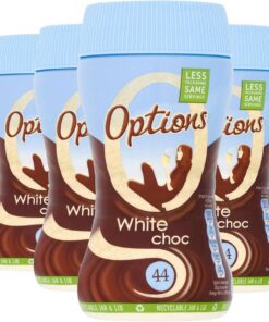 Options White Choc 220 g (pack of 6)