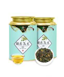 Premium Oolong Tee Mit Osmanthus 360g (180g × 2), Loser Blatt-Tee, Starkes Osmanthus-Aroma