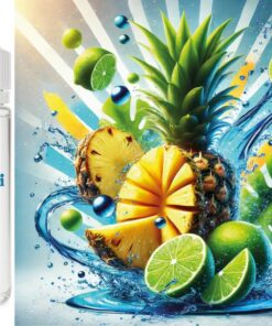 Tropical Blue Bliss - Ananas, Limette, Curacao Aroma Konzentrat - Vegan - Sasami - 100ml