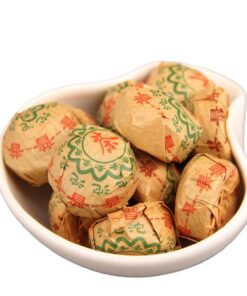Yunnan Pu'er Reifer Tee, Originalgeschmack Reifer Mini Tuocha 500g/17.64oz Mildes Tee-Aroma