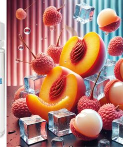 Peachy Lychee Ice - Pfirsich Litschi Ice Aroma Konzentrat - Vegan - Sasami - 100ml