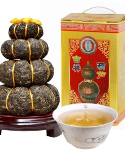 1000g Yunnan Pu-erh Tee Geschenk Handwerk Pu Er Tee Kürbis Dekoration Puer Raw Geschenk Tee