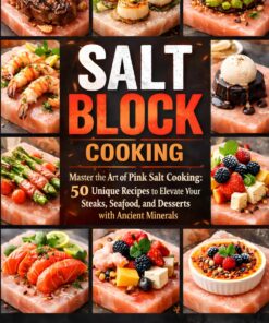 Salt Block Cooking: Master the Art of Pink Salt Cooking: 50 Unique Recipes to Elevate Your Steaks, Seafood, and Desserts with Ancient Minerals
