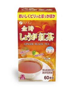 Fine Japan Kintoki Ingwer Schwarztee (60 Beutel, 60 Tage)
