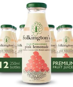 Folkingtons Pink Lemonade - Pack Size = 12x250ml