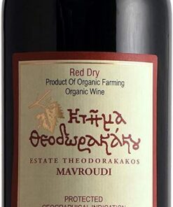 Estate Theodorakakos - Mavroudi Bio Rotwein Trocken P.G.I. - Glas Flasche, 750ml