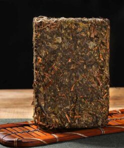300g (0.66LB) Specialty Tee Authentisches Baishaxi Fuzhuan Tee Anhua dunkler Tee Golden Flower Fuzhuan Schwarzer Tee Chinesischer Tee Dian Hong Gekochter Tee Gesunde Grüne Lebensmittel Handgefertigt