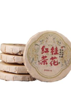 Premium Fengqing Osmanthus Schwarztee 500g Kleine Tuocha Kuchen - Intensiver Duft Und Teecharme