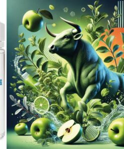 El Toro Verde - Waldmeister, Eukalytus, Apfel Aroma Konzentrat - Vegan - Sasami - 10ml