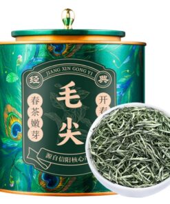 HQZMCTE Premium Maojian Grüner Tee 250g*2/17,64oz, Starkes Aroma, Loser Blatttee - Pre-Qingming Frühlingstee, Zarte Knospen