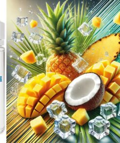 Icy Tropical Burst - Mango Ananas Kokosnuss Ice Aroma Konzentrat - Vegan - Sasami - 100ml