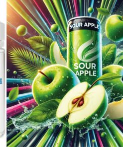 Energy Drink Sour Apple Aroma Konzentrat - Vegan - Sasami - 100ml